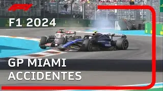 F1 2024 | GP Miami CRASHES