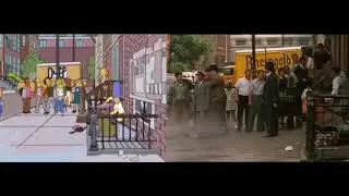 Simpsons Godfather parody. Симпсоны пародия на Крестный Отец