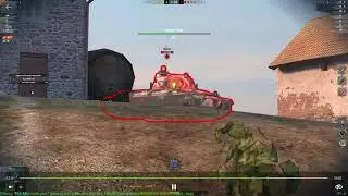Мой реплей с комментарием на танке е 75 карта Виноградники в игре World of Tanks Blitz