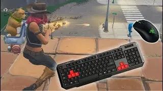 ¡¡¡MI PRIMERA VEZ JUGANDO FORTNITE EN PC!!! Fortnite Battle Royale