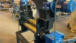 Симметричные электромеханические вальцы Зубрас Эл 550х6 (Россия)