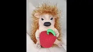 Ёжик амигуруми/hedgehog amigurumi