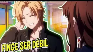 Top 10 Animes donde el estudiante Transferido Finge ser DEBIL
