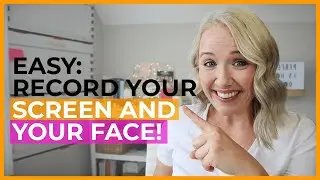 RECORD YOUR SCREEN & YOURSELF AT THE SAME WITH WITHOUT EDITING!