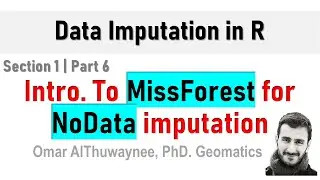 Intro. to MissForest Technique for NoData imputation | Data Imputation in R part 1.6