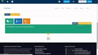 Editing tabs in Empresa