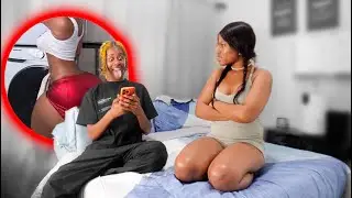 DROOLING OVER INSTAGRAM GIRLS IN FRONT OF MY GIRLFRIEND **didn't end well**