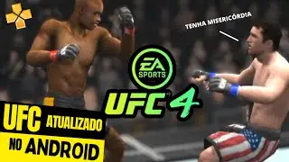 UFC PPSSPP - (ATUALIZADO 2024) Gameplay do jogo de LUTA do PSP no seu CELULAR ANDROID!!