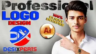 professional logo design process from start to finish | logo kaise banaye | Adobe illustrator 2024