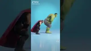 Hulk funny dance