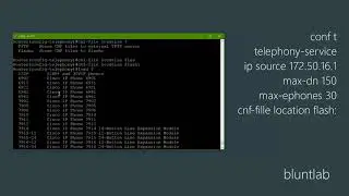 Cisco CallManager Express Home setup - Part 3 | Connecting phones