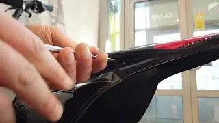 Снятие заднего крыла BUTCH X1 X2 rear fender takeoff removing change