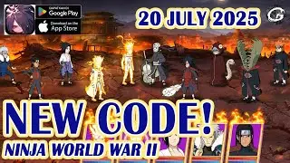 🎁 NEW CODE Ninja World War 2 Giftcode & Redeem Code 20 July  2025 - Mobile Game (Android/IOS)