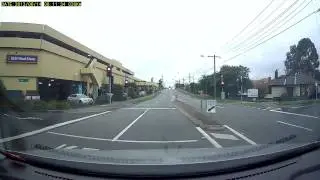 Dumb driver on the road 2. Melbourne