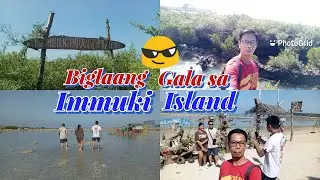 BIGLAANG GALA WITH MY PAMANGKIN SA IMMUKI ISLAND. #launion #travel #gala #immukiisland #adventure