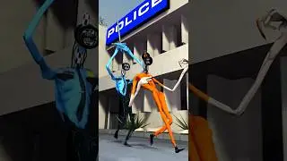 Prisoner Siren Head & Sirene De Policia After me Meme 😂🤣