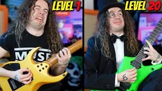 20 Levels Of Guitar Solo (From NOOB To GOD)