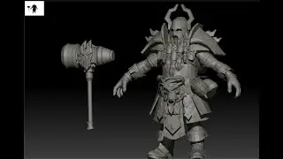 Настройка гномки в майа, правка деталей после ретопа(4 этап)