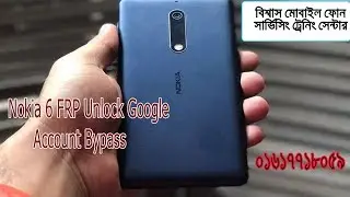 How To Frp Bypass Nokia 6/Nokia 6 Frp Bypass way