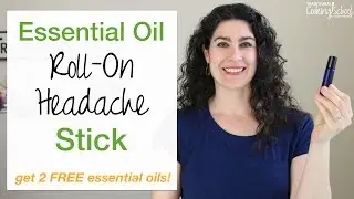 Homemade Essential Oil Roll On Headache Stick