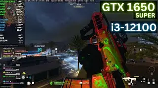 COD Warzone 2.0 (Season 6) | GTX 1650 SUPER + i3 12100 | 1080p | Balanced Settings