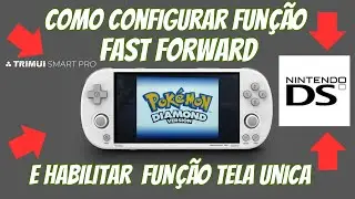Trimui Smart Pro Como Configurar Fast Forward (Acelerar) e Habilitar Tela Única No Nintendo DS