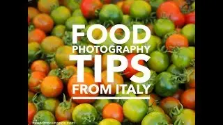 Food photography in Italy