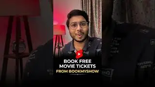 Free Movie Tickets From Bookmyshow 🎬🍿