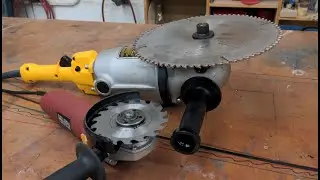 REFLEXIONA !!!! No uses el bafer o amoladora para cortar madera!!!