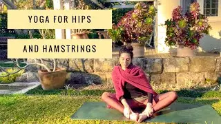 Yoga for Hips and Hamstrings - 20 min Beginners Gentle Hip Stretch