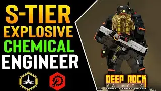 🔴This Engineer Build is INSANE! LOK-1 Smart Rifle is GODLY! Best Overclocks in Deep Rock Galactic!