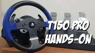 Thrustmaster T150 Pro Steering Wheel and Pedal Impressions