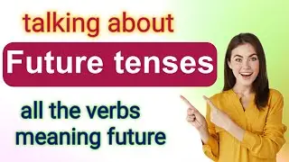 Talking about future in English grammar/ future tense and all the words meaning future in English