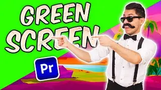 How To GREEN SCREEN In Premiere Pro 2022 - VERY EASY!