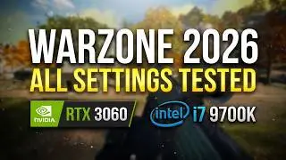 I Tested Every Warzone Setting So You Don't Have To | RTX 3060 12GB | i7 9700K | 1080P