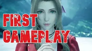 Playing Final Fantasy VII Rebirth for the first time