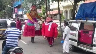 election rally in India (Fort Cochin Kerala)