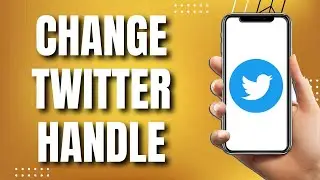 How To Change Your Twitter Handle (EASY GUIDE)