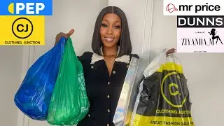 PEP Clothing | Mr Price Try On haul | Dunns Clothing | Clothing Junction | Ziyanda M Collection