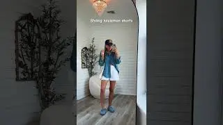 Styling casual lululemon shorts! I’ll have it linked in my ltk!  #lululemon #lululemonhaul