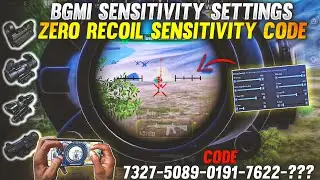 NEW UPDATE 3.4 !!🔥BEST SENSITIVITY CODE+CONTROL SETTINGS BGMI/PUBG MOBILE | BGMI AFTER UPDATE 3.4