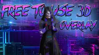 FREE TO USE 3D OVERLAY FOR LIVE STREAM | PUBG 3D ANIMATION | BLENDER ANIMATION 🔥