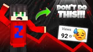 7 MISTAKES❌ That Every Minecraft Creators Must Avoid || How To Grow Minecraft channel In 2024🤩