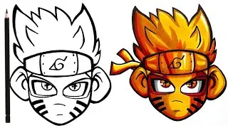 HOW TO DRAW NARUTO !