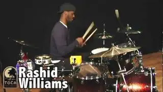 Rashid Williams in the Toca Studio