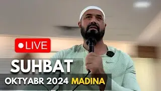 Abror Muxtor Aliy | Live (30-Oktyabr 2024) СУҲБАТ - Мадина, Умра Зиёрати
