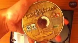 Civilization IV (4) Game of The Year Edition 2005 Video Game Unboxing-Overview HD 720P