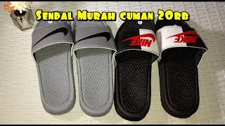 Sendal murah cuman 20 ribuan Nike murah