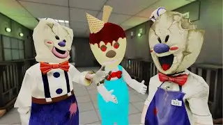 Ice Scream 8: Final vs Ice Scream 9 funny animation