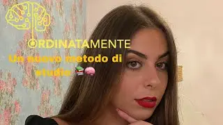 ♥︎HO SCOPERTO UN NUOVO METODO DI STUDIO CON ORDINATAMENTE📚